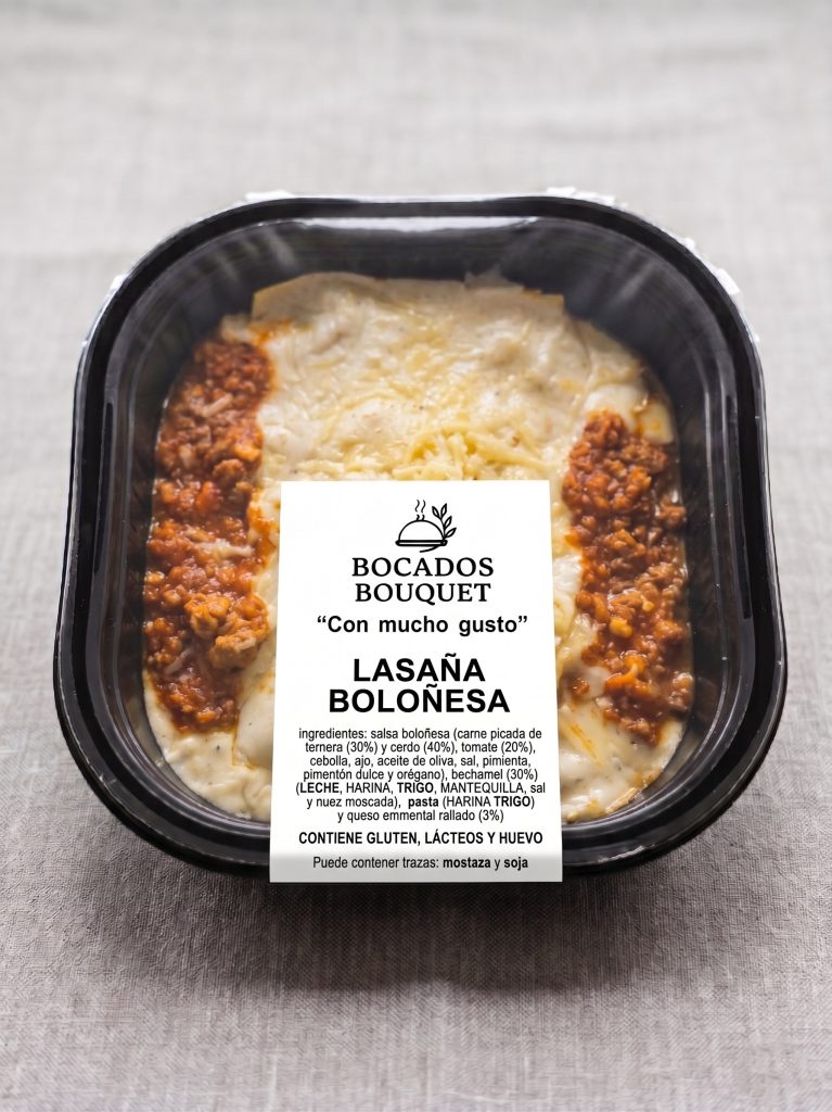 Lasaña Boloñesa