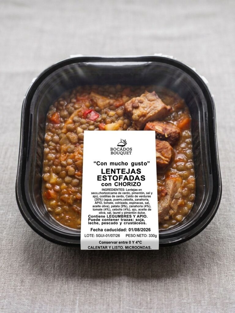 Lentejas Con Costillas y Chorizo